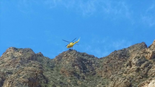 Servicios de Emergencia rescatan a un senderista en Cabo Cope