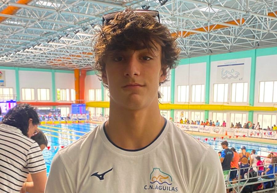 El nadador aguileño Álvaro Duro arrasa en el Campeonato de España Alevín
