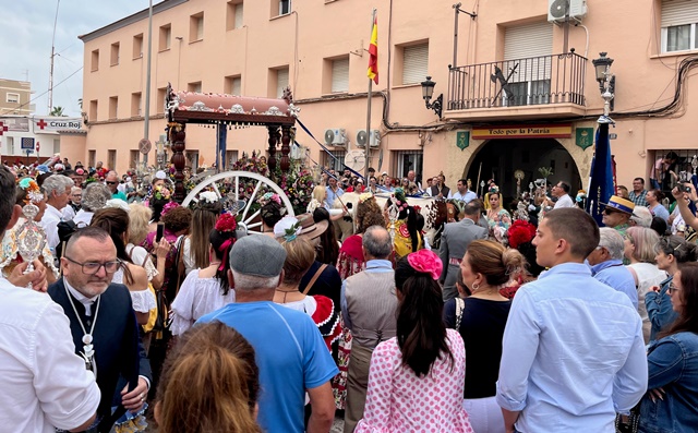 La Romería Rociera de Águilas congrega a cientos de personas