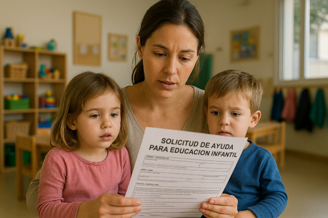 El lunes se abre el plazo de presentación de solicitudes de ayuda para Educación Infantil en Águilas