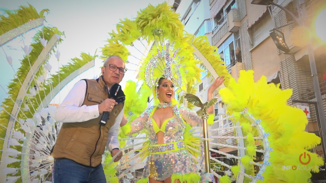 El Carnaval de Águilas premia a InfoÁguilas con el Cascarón de Oro por su labor divulgativa de esta fiesta  