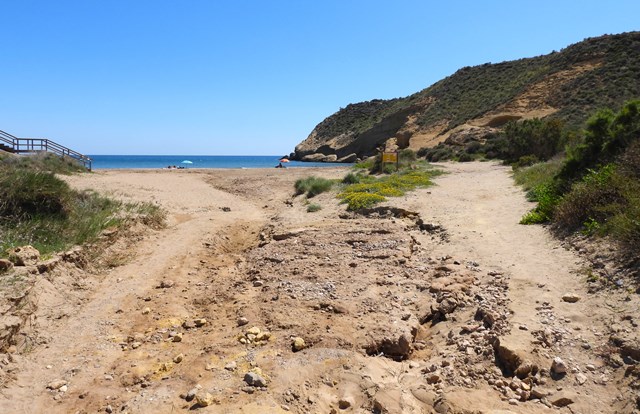 La Comunidad promueve nuevas actuaciones para mejorar la conservación de hábitats en el espacio protegido de Cuatro Calas en Águilas