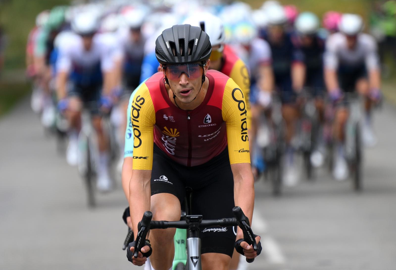 Luis Alberto Lajarín, el joven talento aguileño que ya se abre camino en el ciclismo profesional
