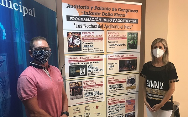 Comienza en Águilas la programación de ‘Las Noches del Auditorio al raso’ 