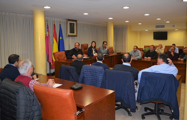 Reunión del Consejo Local Agrario en el Ayuntamiento de Águilas