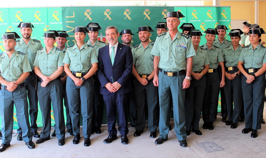 Tres nuevos guardias civiles se incorporan hoy al cuartel de Águilas