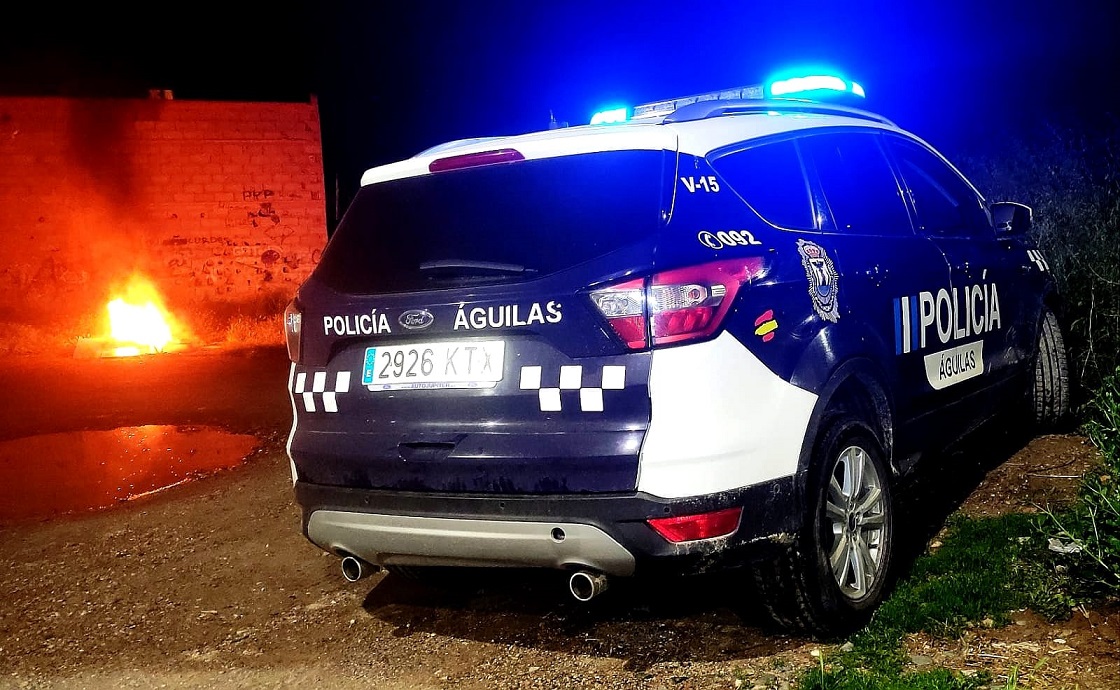 Policía Local de Águilas detiene a 8 personas por diferentes delitos