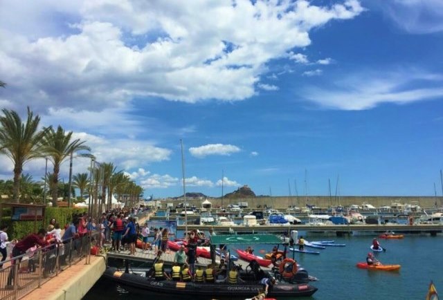 Más de diez mil personas pasaron por la VI Feria Náutica de Ocio & Tiempo Libre del Puerto Deportivo Juan  Montiel de Águilas