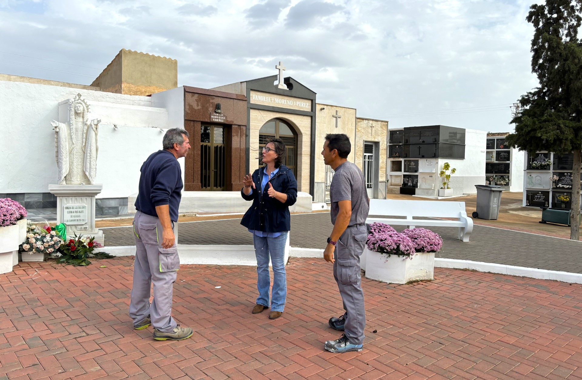 El Ayuntamiento ampliará el sistema de videovigilancia del cementerio municipal de Águilas