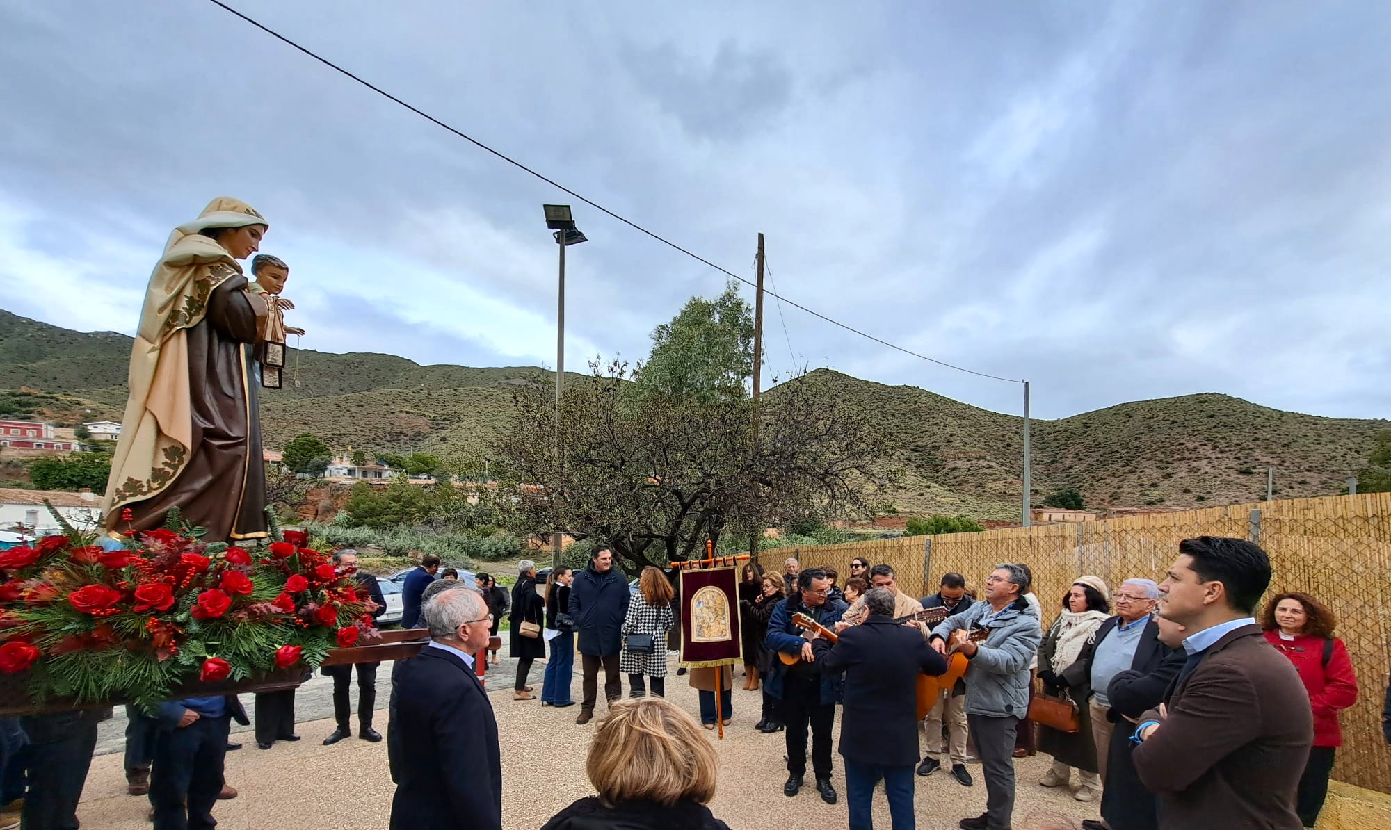 La pedanía aguileña de la Cuesta de Gos celebra el Día del Nacimiento