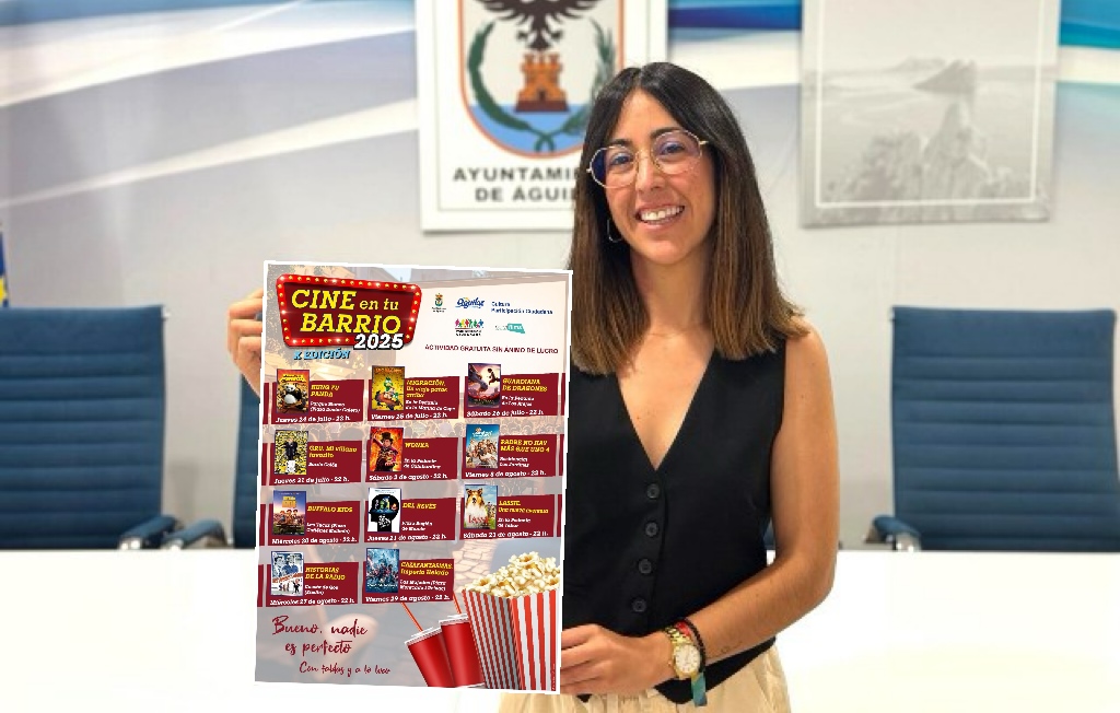 El 24 de julio arranca en Águilas una nueva edición de Cine en tu Barrio
