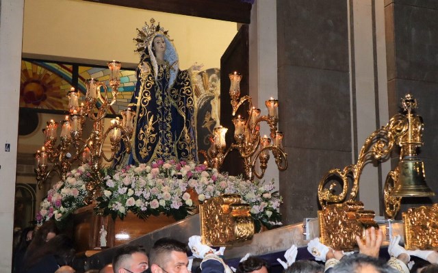 Multitudinario Día de la Patrona en Águilas