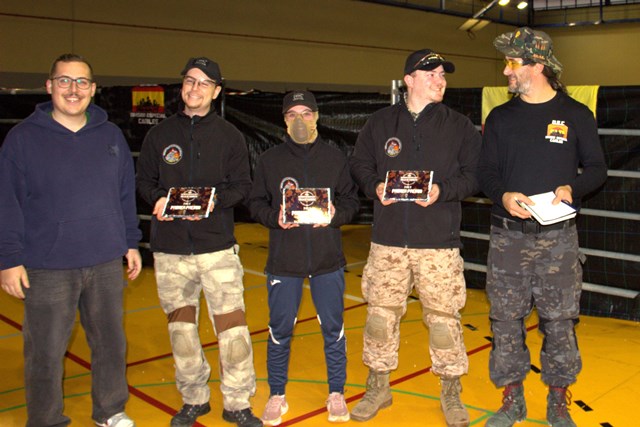 Airsoft Team Black Demons Águilas triunfa en el III Open Airsoft Villa de Caniles