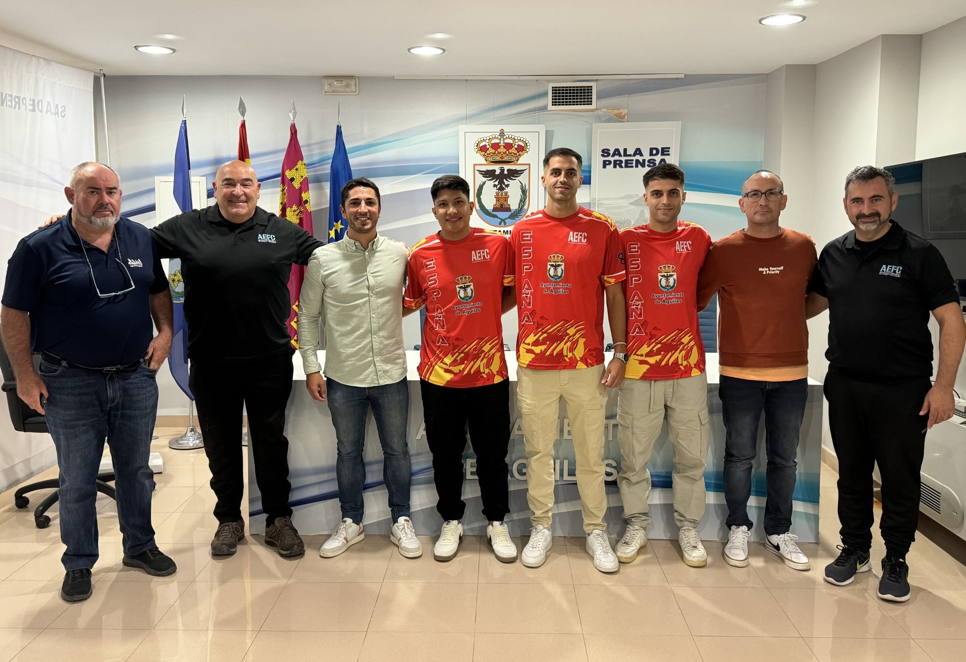 Cuatro deportistas  aguileños serán los representantes de España en el I Campeonato Mundial de Fútbol Callejero