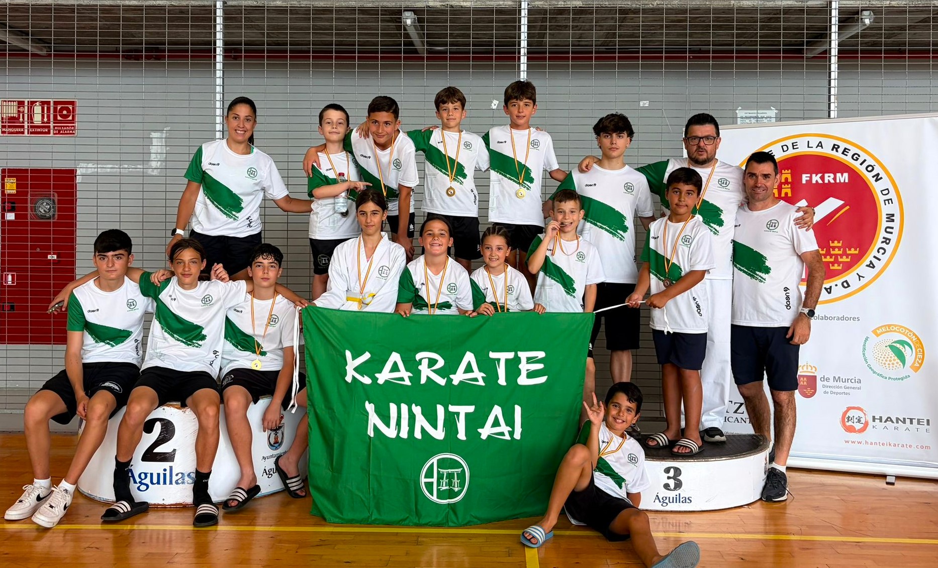 Gran participación en el Campeonato de Promoción de Verano de la Federación de Kárate de la Región de Murcia celebrado en Águilas