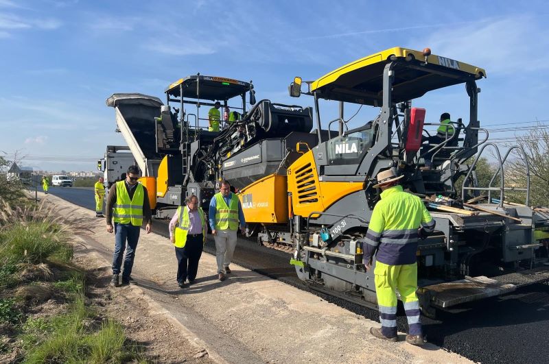 La Comunidad invierte más de 780.000 euros en la mejora de la carretera regional que une Águilas con la autopista AP-7