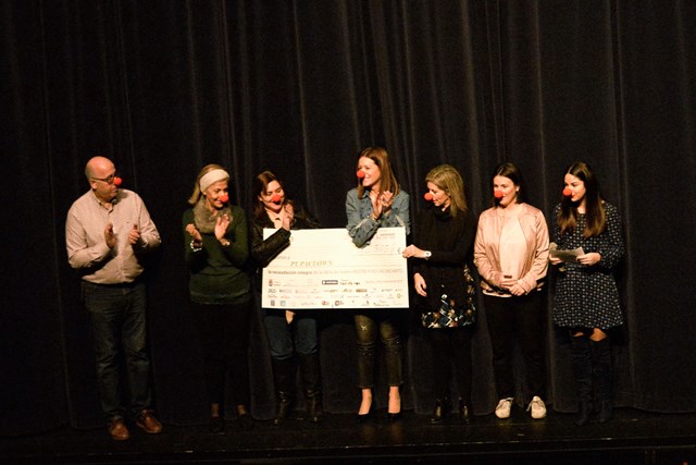 El ciclo de Teatro Infantil Solidario de Águilas recauda más de 1.500 euros para la Asociación de Payasos de Hospital 'Pupaclown'