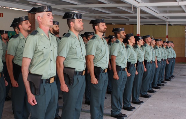 La Guardia Civil de Águilas incorpora a 4 de los 97 nuevos efectivos con los que cuenta desde hoy la Región de Murcia 