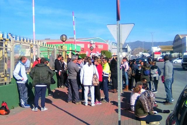 IU-Verdes y el Partido Comunista muestran su apoyo a los trabajadores de Agrasa en huelga indefinida  