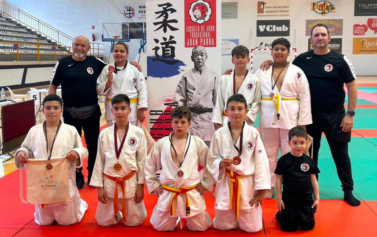 Nuevo éxito de la Escuela de Judo Municipal de Águilas en el campeonato regional