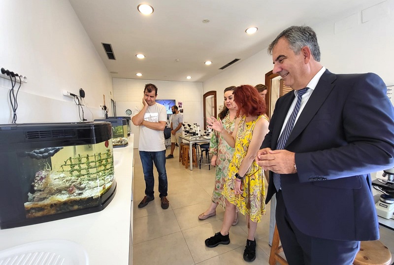 El Gobierno regional realizará trabajos de restauración de las praderas de Posidonia en la Bahía del Hornillo de Águilas