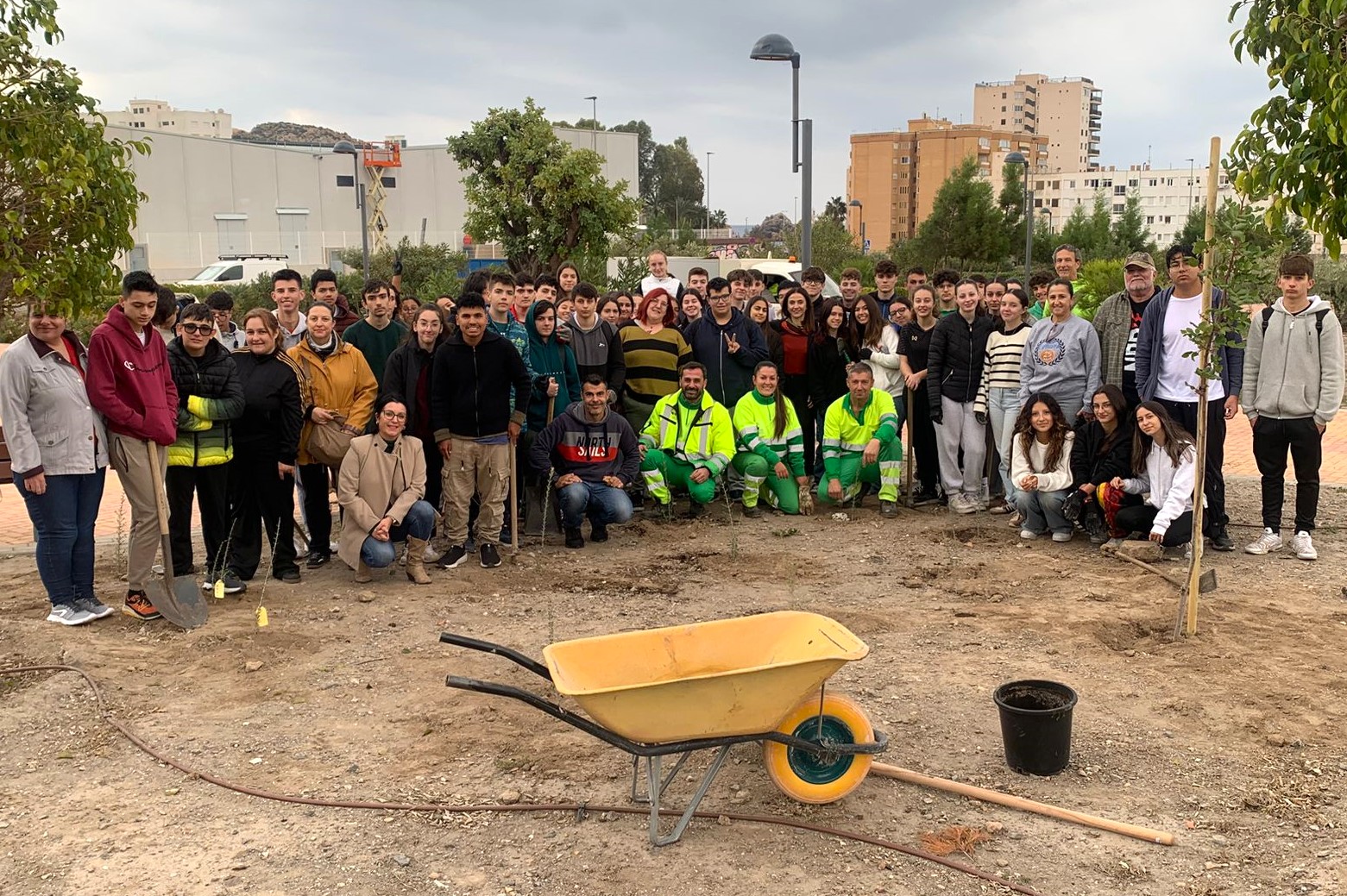 El IES Europa se suma al proyecto de reforestación Life Terra