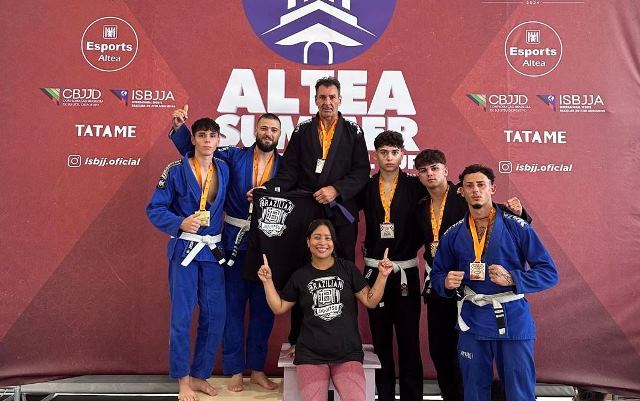 Siete medallas para el Dojo Águilas Climent Club en la Summer Cup Internacional de Jiu-Jitsu