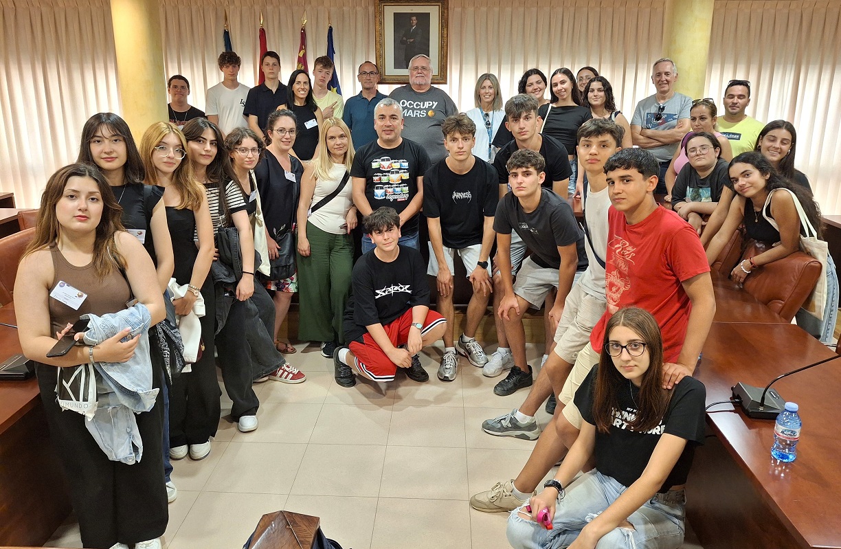 Estudiantes de Turquía, Macedonia y Bélgica participan en un proyecto Erasmus en el IES Europa de Águilas