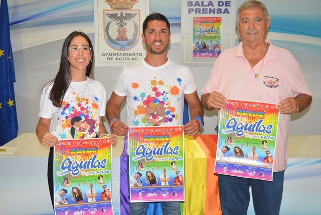 Águilas celebrará una gran marcha reivindicativa del Orgullo LGTBIQ con la colaboración de la Federación de Peñas del Carnaval 