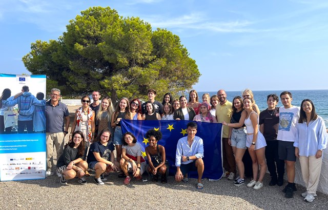 Una veintena de jóvenes se forman en Águilas como voluntarios del Cuerpo Europeo de Solidaridad