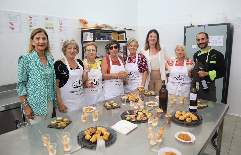 La Asociación de Diabéticos de Águilas clausura la temporada de talleres con un Curso de Cocina Gourmet