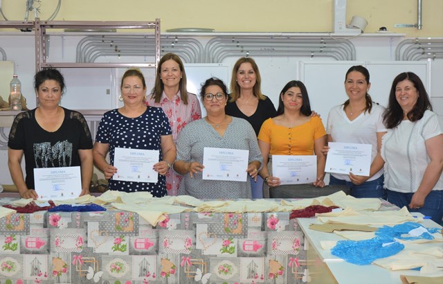  Concluye el programa de corte y confección dirigido al colectivo de mujeres gitanas en Águilas  