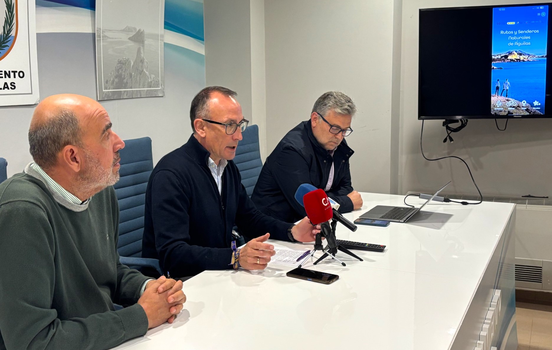 Águilas cuenta con una nueva aplicación móvil que integra 28 rutas y senderos naturales