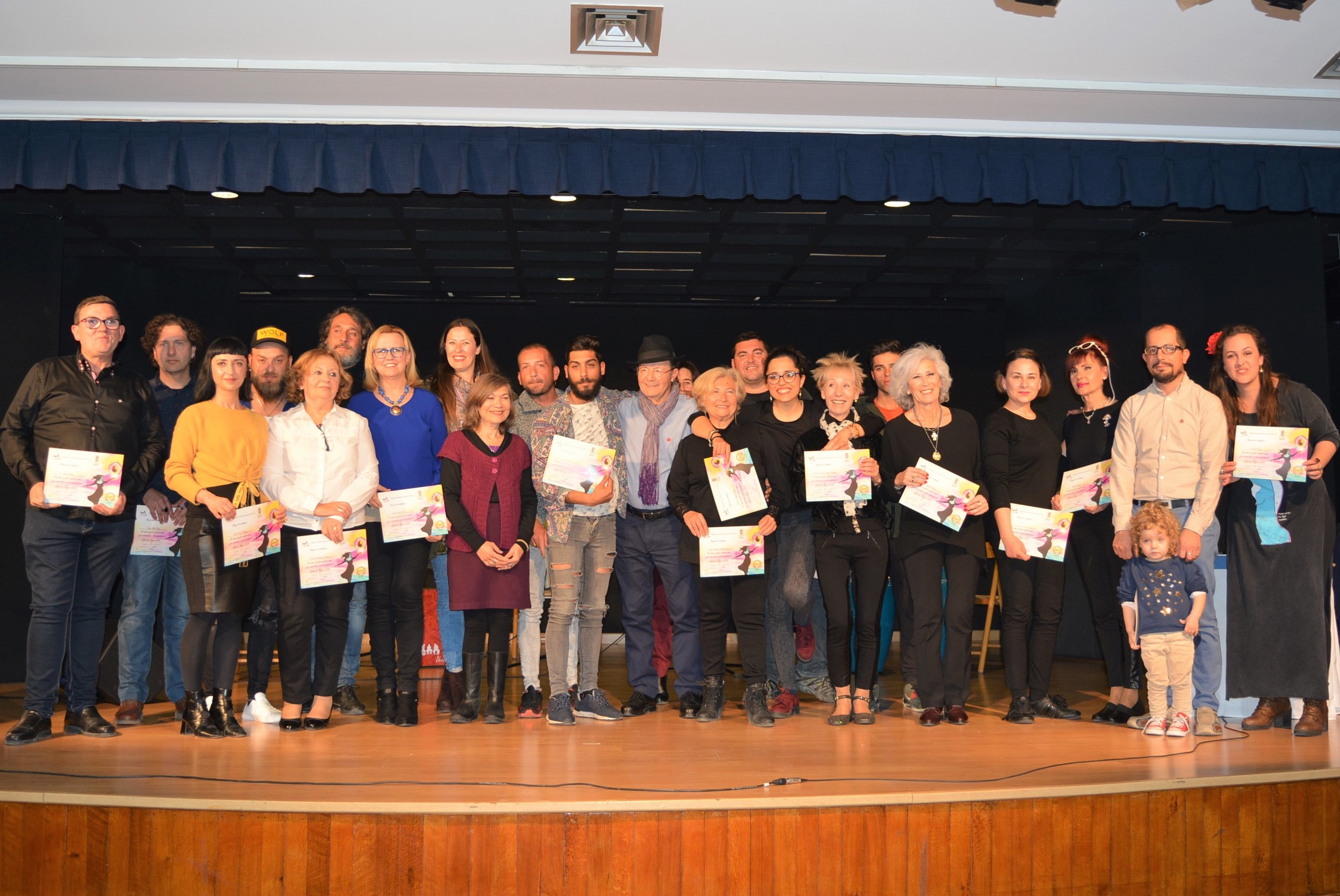 Los participantes en el VIII Festival Internacional Grito de Mujer logran el aplauso unánime del público en Águilas