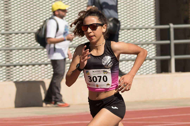 La aguileña Fátima Hernández se clasifica para el Campeonato de España en 1500 y 3000 metros lisos