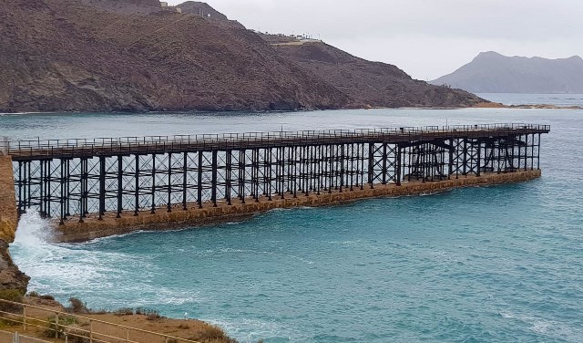 La AEMET activa para el martes en Águilas el aviso amarillo por fenómenos costeros