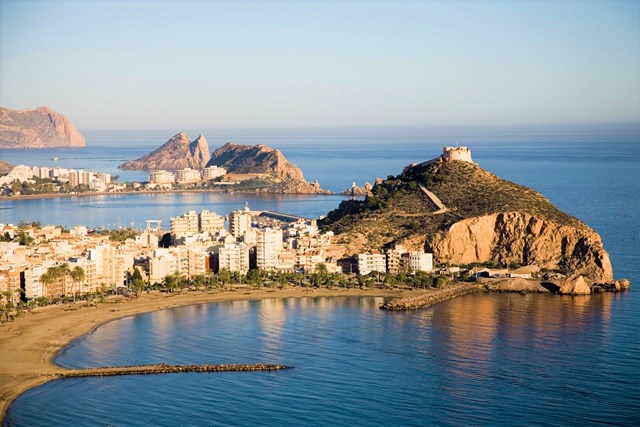 Águilas estará mañana viernes en Alerta Amarilla por fenómenos costeros con viento de fuerza 7