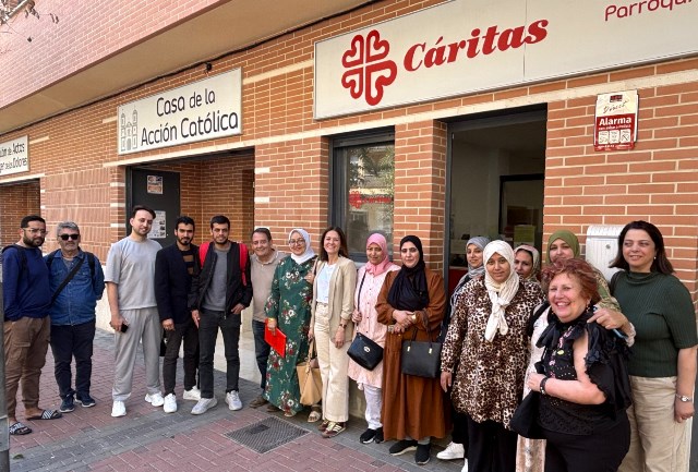 La alcaldesa de Águilas participa en el espacio “Conversando entre culturas”