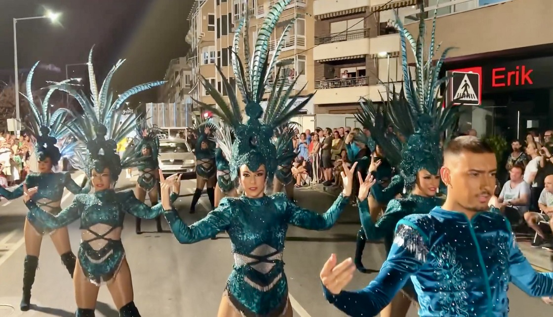Orden del desfile del Carnaval de Verano 2024 en Águilas