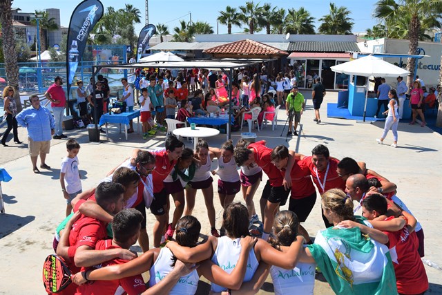 Andalucía gana el Campeonato de España de Pádel de Menores celebrado en Águilas 