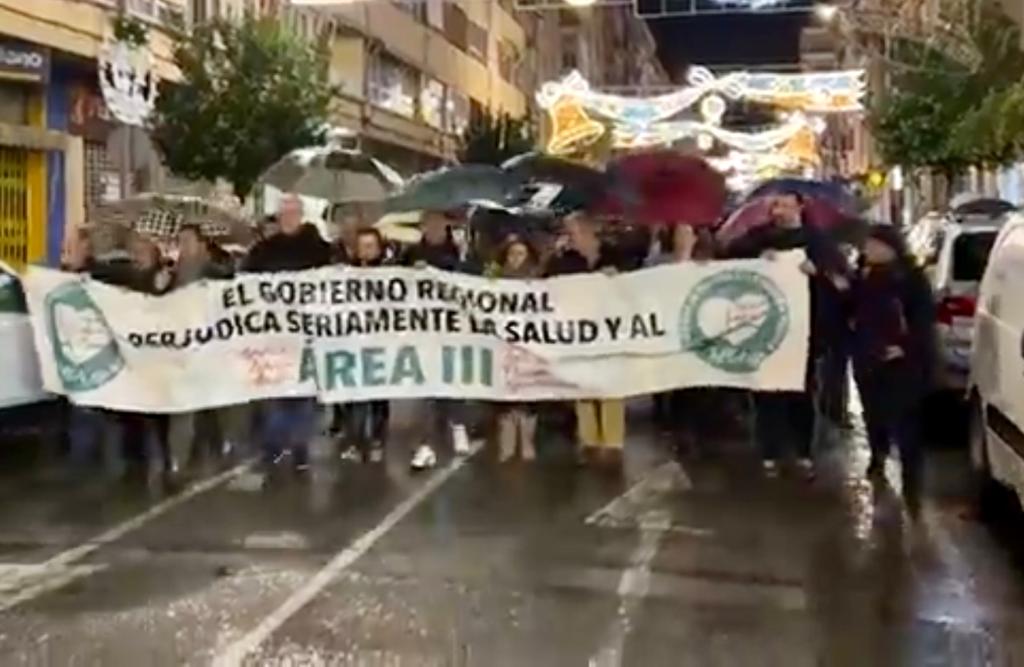 La Plataforma en Defensa de la Sanidad Pública habilitará autobuses gratuitos para la manifestación del jueves en Lorca