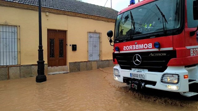 La Delegación del Gobierno informa a la ciudadanía sobre el nuevo episodio de DANA en Águilas y otros puntos de la Región  