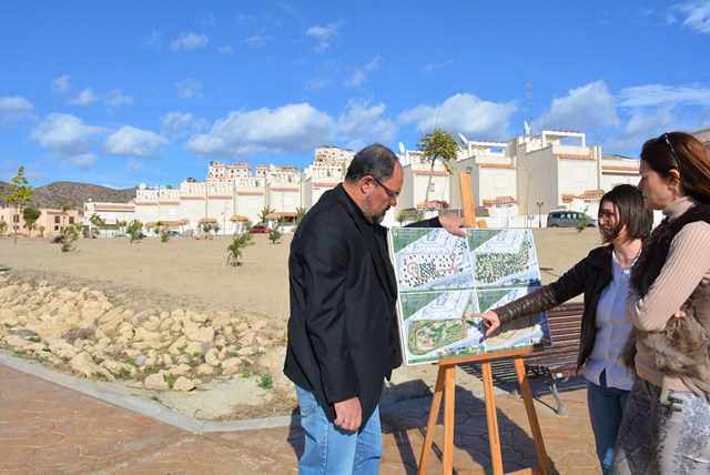 Concluye la primera fase del proyecto de regeneración paisajística del parque de Los Collados en Águilas 