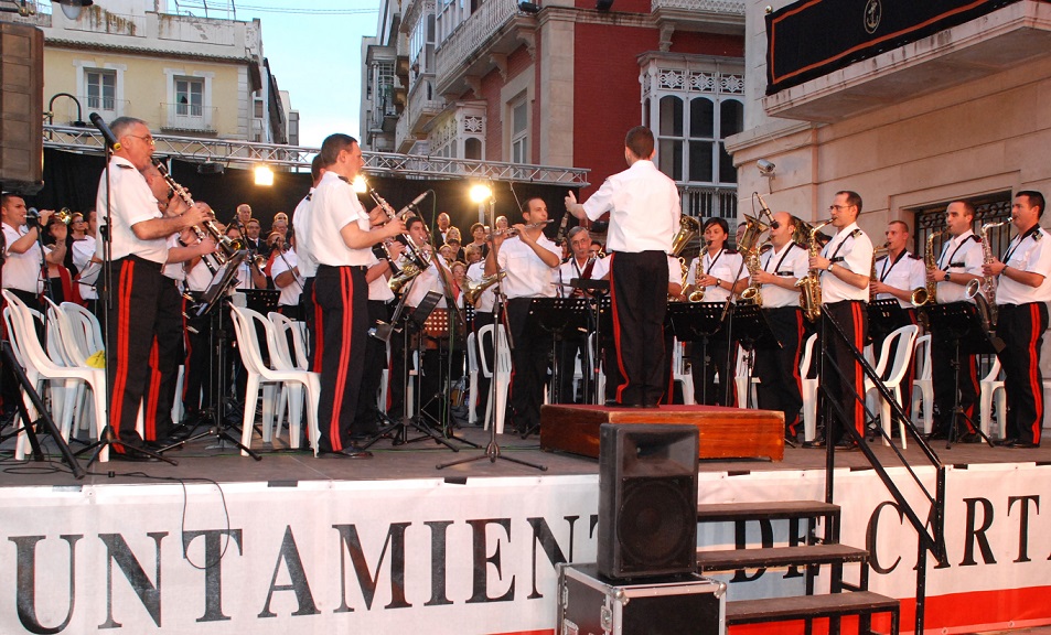 El Auditorio de Águilas acogerá mañana un concierto gratuito de la Unidad de Música del Tercio de Levante