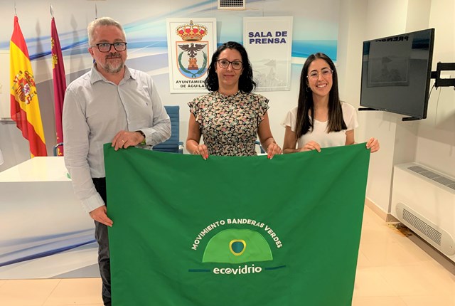 Águilas competirá este verano para conseguir la Bandera Verde de la Sostenibilidad de Ecovidrio