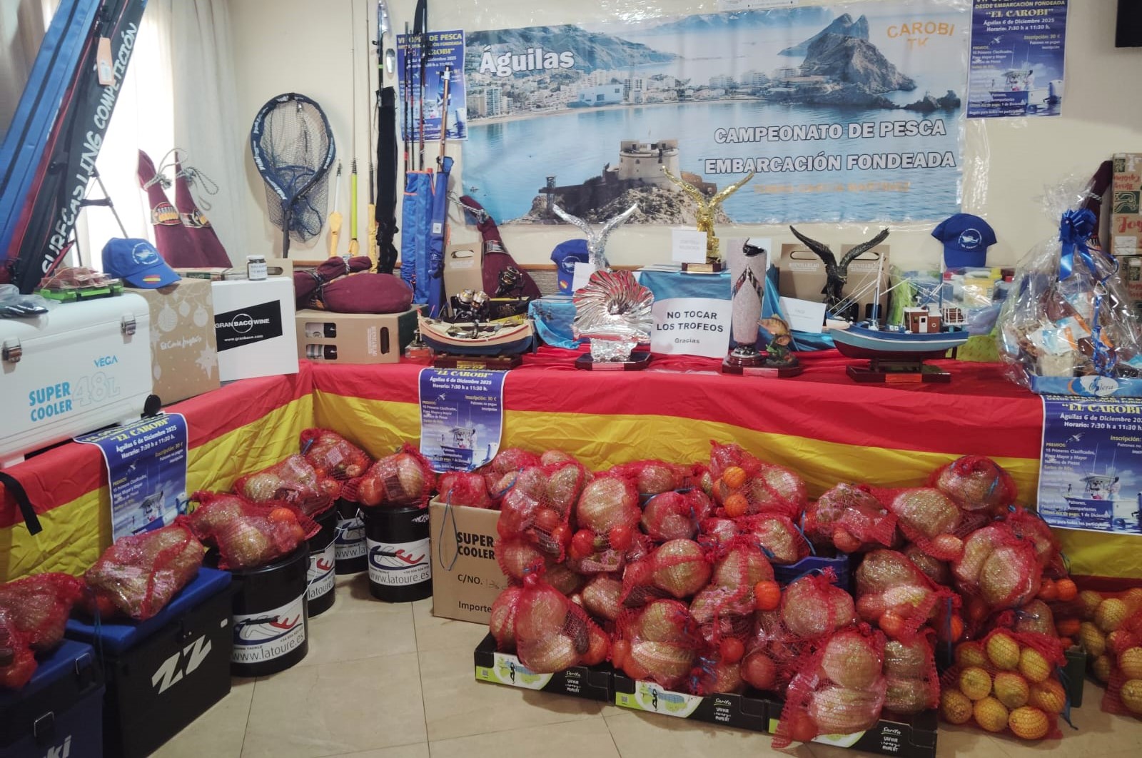 Celebrado con gran éxito de participación el VII Open de Pesca desde Embarcación Fondeada “El Carobi”