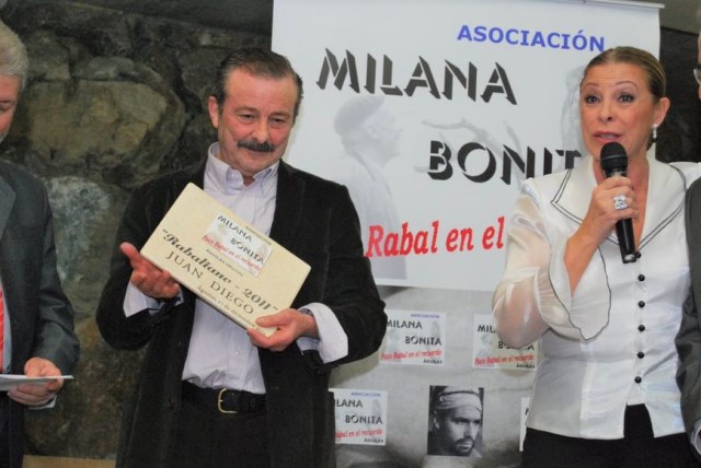 La asociación aguileña Milana Bonita llora la muerte del actor Juan Diego “Rabaliano 2011”