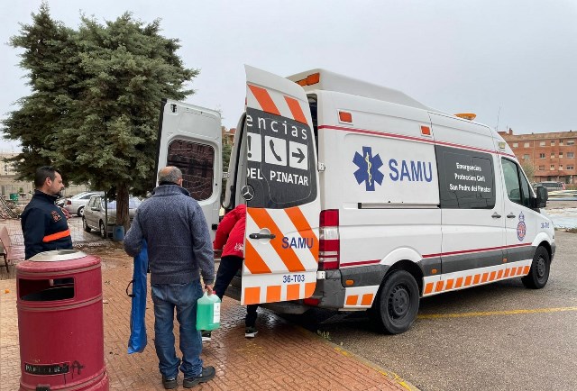 Protección Civil Águilas dona material sanitario y de rescate para Ucrania