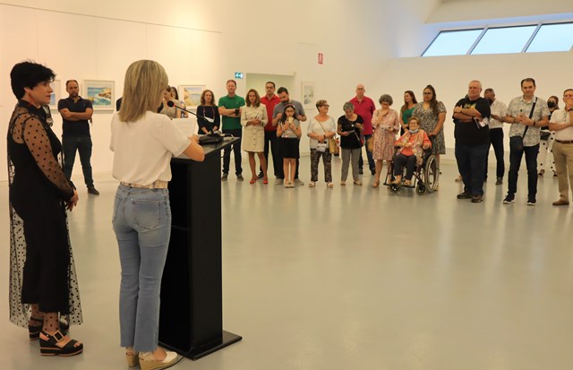 El Auditorio de Águilas acoge la exposición ‘Fragmentos del Mediterráneo’ de Gelu Pérez