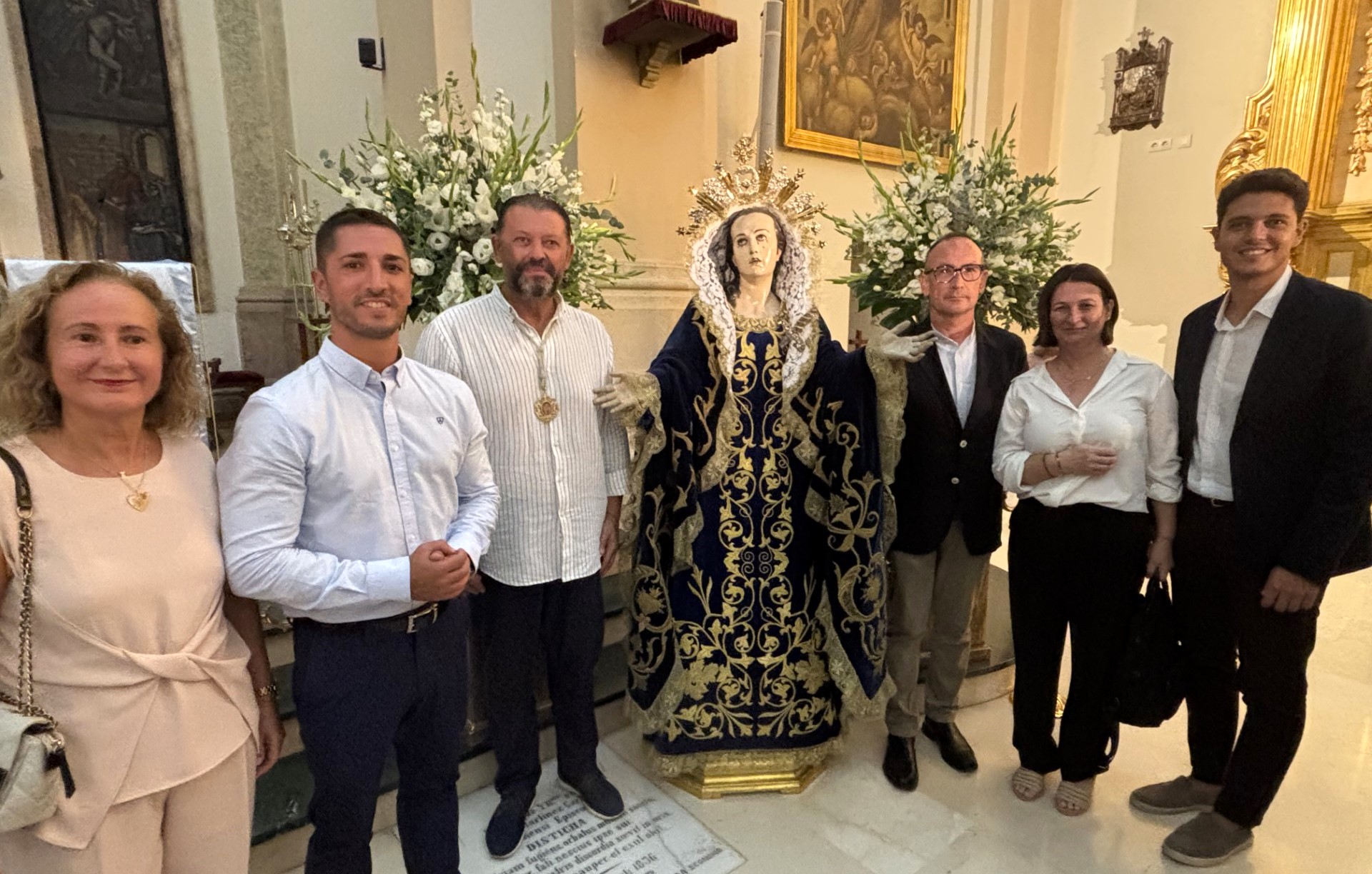 El Paso Azul conmemora el día de Nuestra Señora de los Dolores